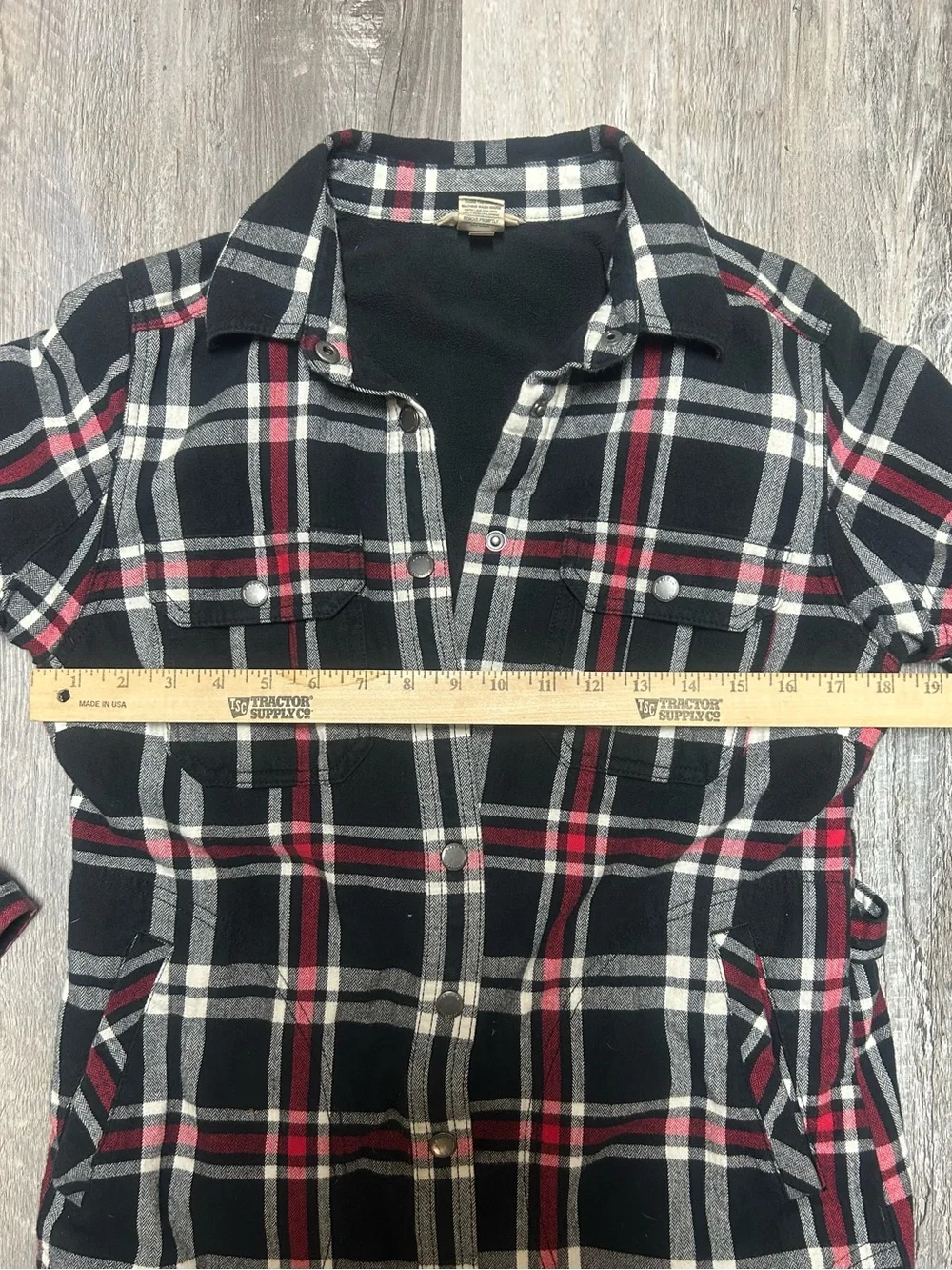 Women’s Duluth Trading Co. Insulated Shirt Jacket Plaid Size XS